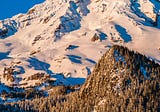 Alpine Winter Views, Mount Rainier, Washington, 2017