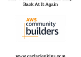 This Week In AWS Community : Back At It Again