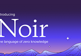 Introducing Noir: The Universal Language of Zero-Knowledge