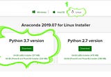 Installing Anaconda Back in 2019- on Linux