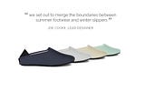 design story // slippers. for summer.