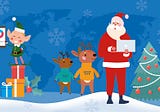 Find out how Santa provides for his workforce