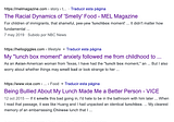 My Stinky Lunch Story That I Never Had