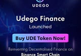 Udego Finance ICO Sale is Live!