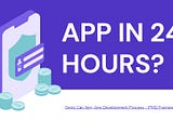 👨🏼‍💻 How to develop an app in 24 hours? IPMD Process Framework for Hackathons