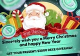 DeXe Network vous souhaite un joyeux Noël et lance un cadeau de 3 000 $