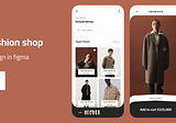 Fashion Shop App Design In Figma Step By Step From Scratch
