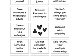 Day 12: Career Bingo! A fun reflection exercise. (12 Days of Christmas — Give the Gift of Learning)