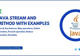 All About Java Streams and Its Methods With Example — Devstringx