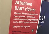 Fake BART Poster Polices Our Thoughts