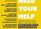 Support NM Communities Impacted by Fires