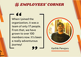 Employees’ Corner — Karthik Penujuru | TestVagrant Technologies