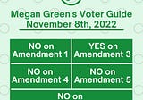 November 8th Voter Guide