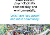Sprawl Causes Flooding