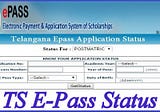 ePASS Scholarship — Application, Statewise ePASS portals, e-PASS status