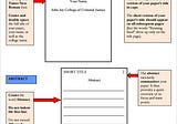 Preparing good research paper outlines (APA format)