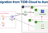 Data migration from TiDB Cloud to Aurora