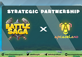 Battle Saga X ArcadeLand — Partnership Announcement