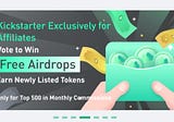 What is Kickstarter? how i make 700 dollars in a month for free from hold mx tokens in mexc