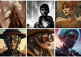 12 AI Single Word Portraits (Fantasy and Sci-Fi)