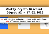 Accepted_Here: Weekly Crypto Discount Digest #2