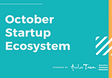 October Startup Ecosystem Events