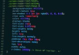 Our custom CSS encapsulation, story and code reveal