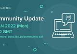 LikeCoin Community Update #202201