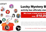 APENFT Launchpad “Lucky Mystery Box” Event