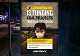 “CommBank Is Funding Coal Projects…” Advertisements