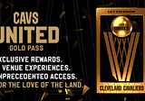 Experience the Cleveland Cavaliers like Never Before with the Cavs United Gold Pass