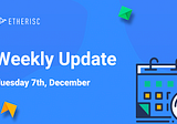Etherisc Weekly Update