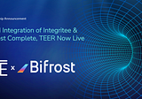 XCM Integration of Integritee and Bifrost is Complete, TEER Now Live and available on Bifrost