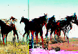 AI Glitch Art && nonhuman systems in the summer of 2022