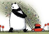 El panda y la limpieza dinámica