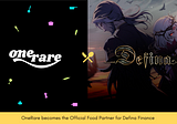 OneRare becomes the Official Food Partner for Defina Finance