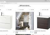 Email content spoofing at IKEA.com