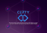 Testnet - Certy Network