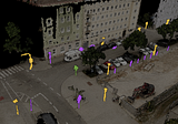 Creating a sign and street asset inventory from point clouds by using AI