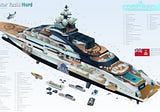 The luxurious mega-yachts of the Russian oligarchs: The MY NORD