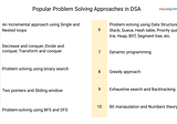 Top Problem-Solving Approaches in Data Structures and Algorithms