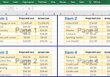 Add Page Breaks in Excel in Java