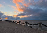 A Sunset Walk Beside Lake Erie