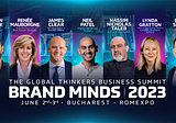 Nassim Taleb, James Clear, and Renee Mauborgne are among the speakers announced at BRAND MINDS 2023