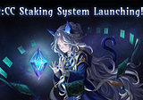[D:CC Update] 📯🐈‍D:CC Staking System Launch!
