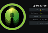 Opensource — Hackthebox Walkthrough