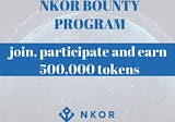 The NKOR bounty program is now live!