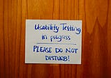 易用性測試 (Usability test)