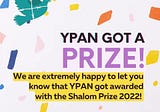 YOUTH PEACE AMBASSADORS NETWORK WINS SHALOM PRIZE FOR 2022!