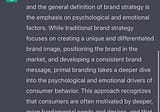 Primal Branding, Described by OpenAI ChatGPT